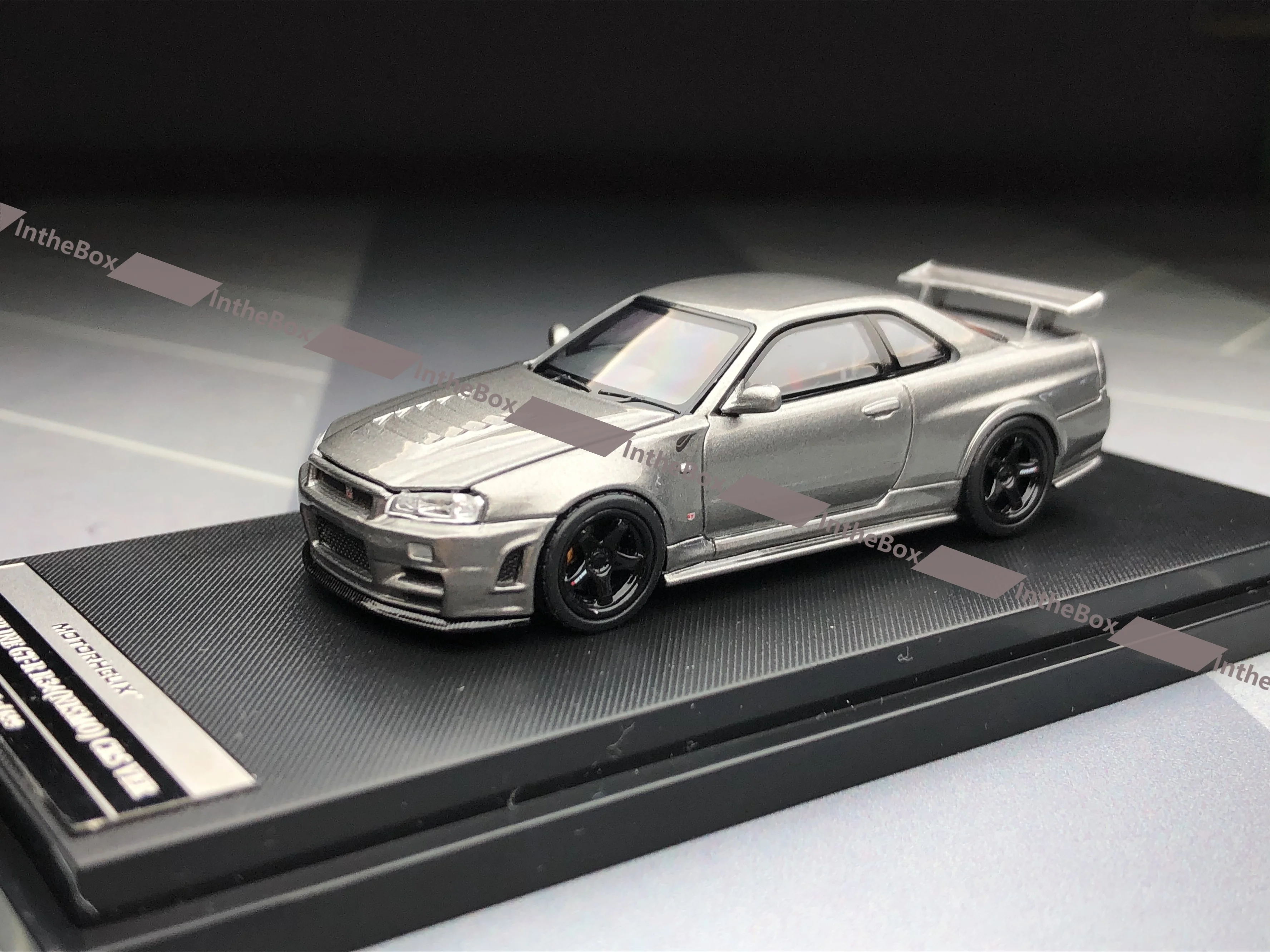 

MH SKYLINE GT-R R34(NISMO) CRS VER 1/64 Gary Diecast Model Car Collection Limited Edition Hobby Toys