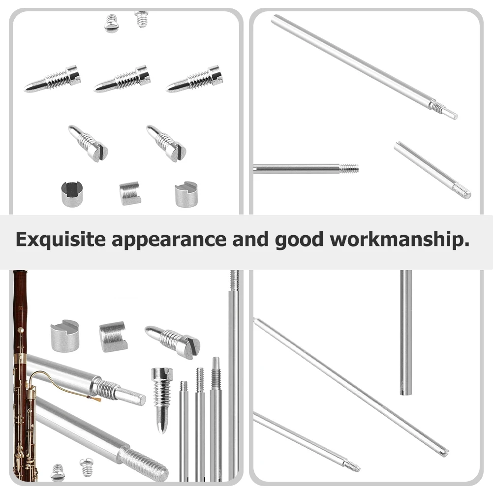 

Bassoon Repair Parts Premium Metal Durable Replacement Kit Wind Instrument Accessories Tool Bassoon Repair Kit