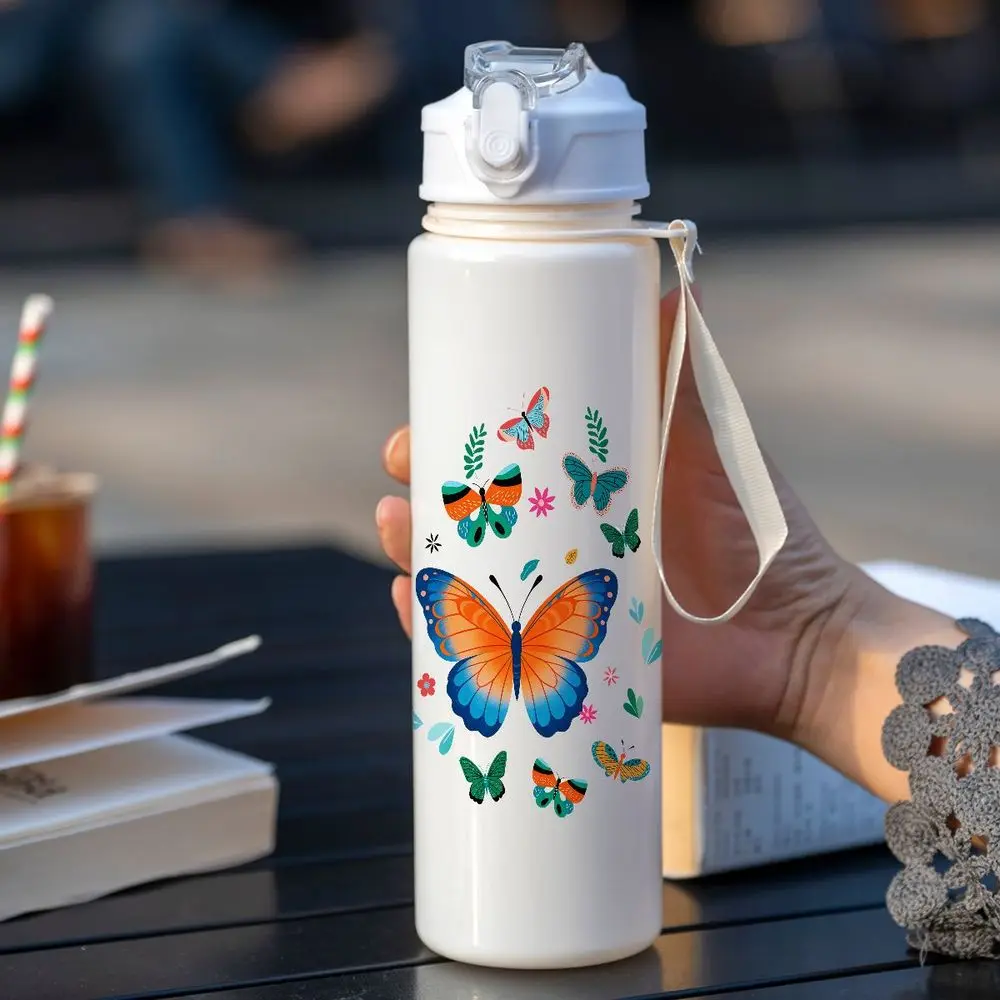 

Cartoon Dinosaur Pattern BPA Free Cup Portable for Outdoor Camping Home School Gift for Friends Family Couples