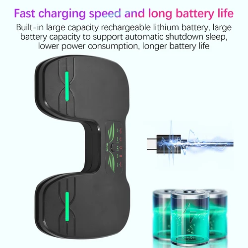 Imagen 2 del producto Pedal de música inalámbrico para tabletas y teléfonos inteligentes, girador pie de página de BT, recargable con almohadilla antideslizante