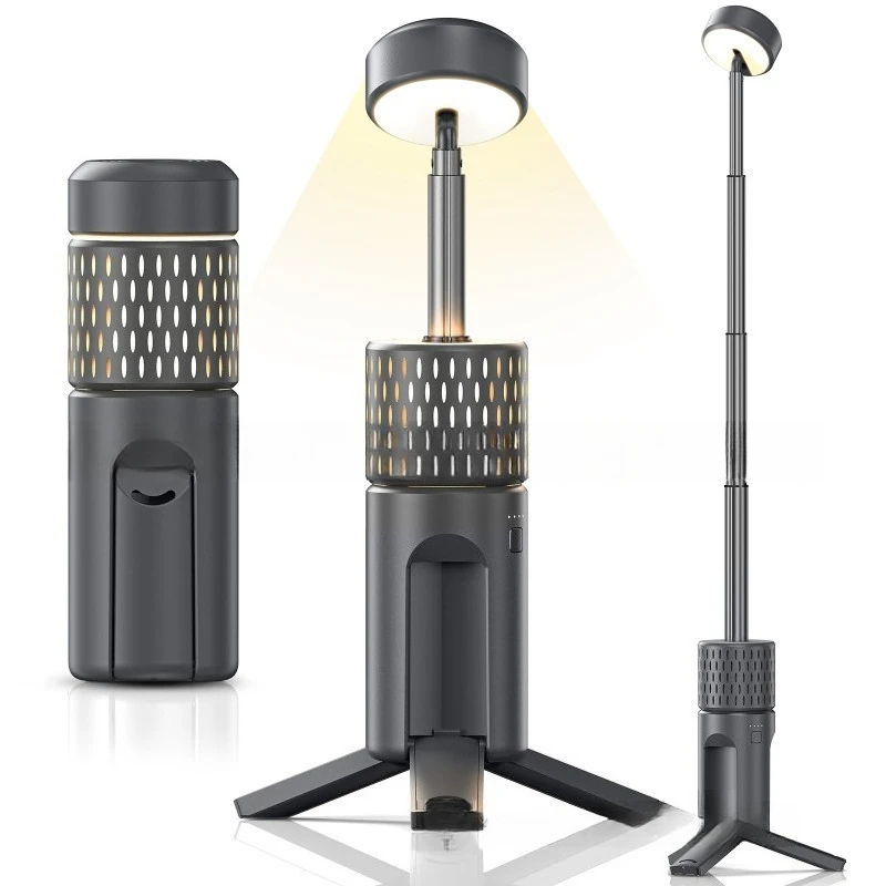 

Outdoor camping telescopic light, multi-function portable camping light, rechargeable long battery life camping light