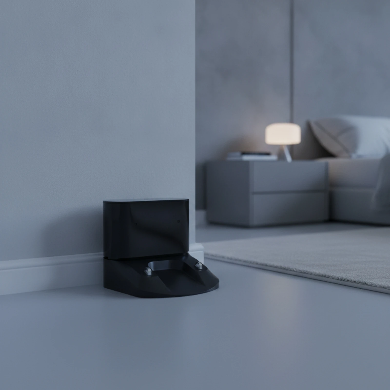 ロボット掃除機充電ドック-マット-ロボット掃除機充電器-交換用充電ドック-滑り止め充電ベース-プラグアンドプレイ