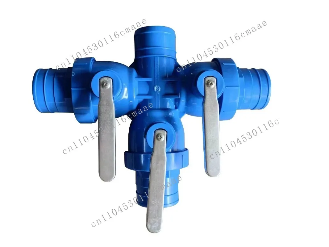 Hose fittings for drip irrigation systems - black/green 50-110mm diameter, agricultural and greenhouse applications