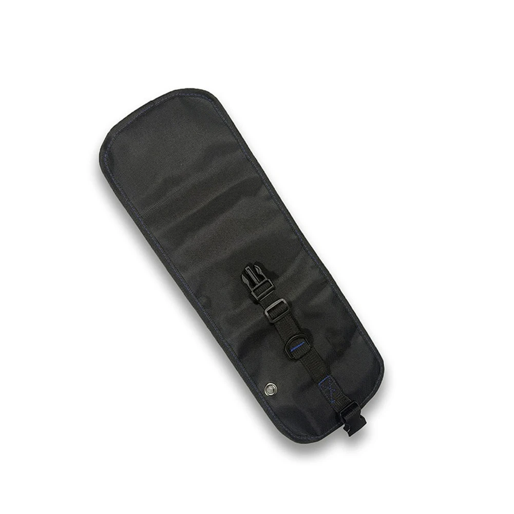 Roll Up Drill Bit Organizer Bag with 37 Pockets Using 600D Oxford Fabric and D-Ring for Belt Mount or Hook Suspension