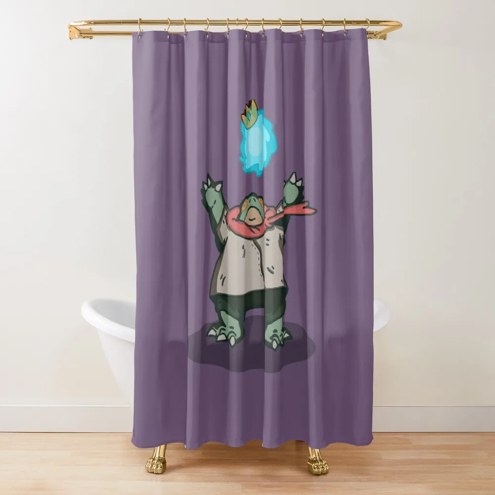 

Frog Shower Curtain Waterproof Shower And Anti-Mold Set For Bathroom Bathroom Box Curtain