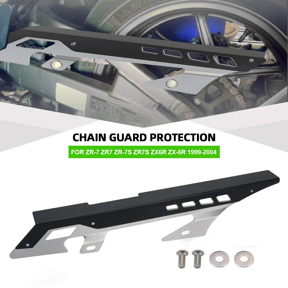 

ZX6R ZR7 Wheel Chain Guard Protector Chain Cover Motorcycle For Kawasaki ZR-7 ZR7 ZR-7S ZR7S ZX6R ZX-6R 1999-2001-2002-2003-2004