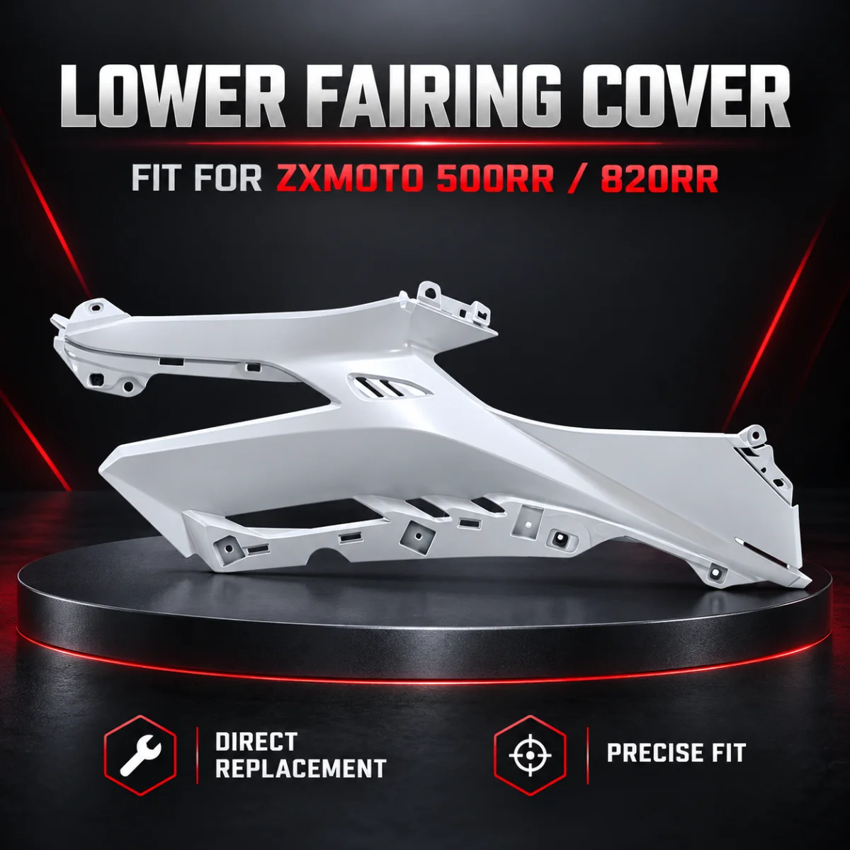 Locomotive for 500RR/820RR Original Original Fuel Tank Lower Shield Lower Shield Shell Decorative Parts