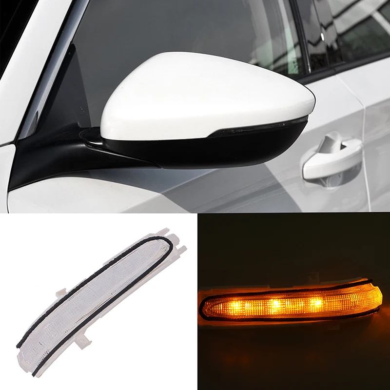 Rhyming Car Rearview Mirror LED Turn Signal Light Fit For Acrua TSX  Accord CM5 CM6 CL7 CL9 2002 2003 2004 2005 2006 2007 2008