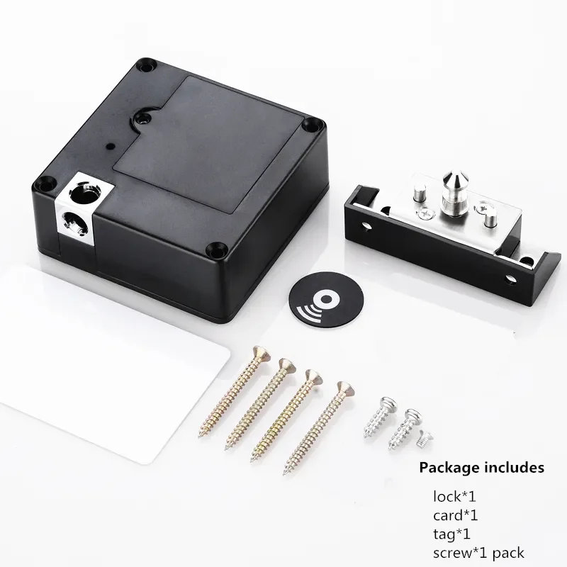 TTLock Hidden Keyless Digital Drawer Smart Lock with APP NFC RFID Unlocking For Home Office Gym Sport Centre Drawers Cabinet