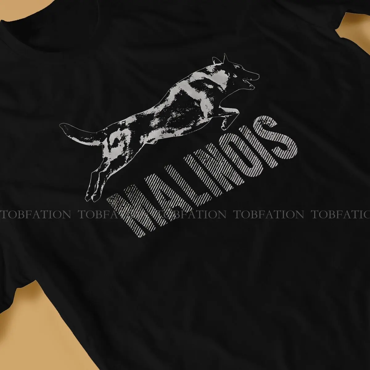 Malinois Belgian shepherd Mechelaar Classic Style TShirt Dog Lover 100% Cotton Creative Gift Clothes  T Shirt Short Sleeve