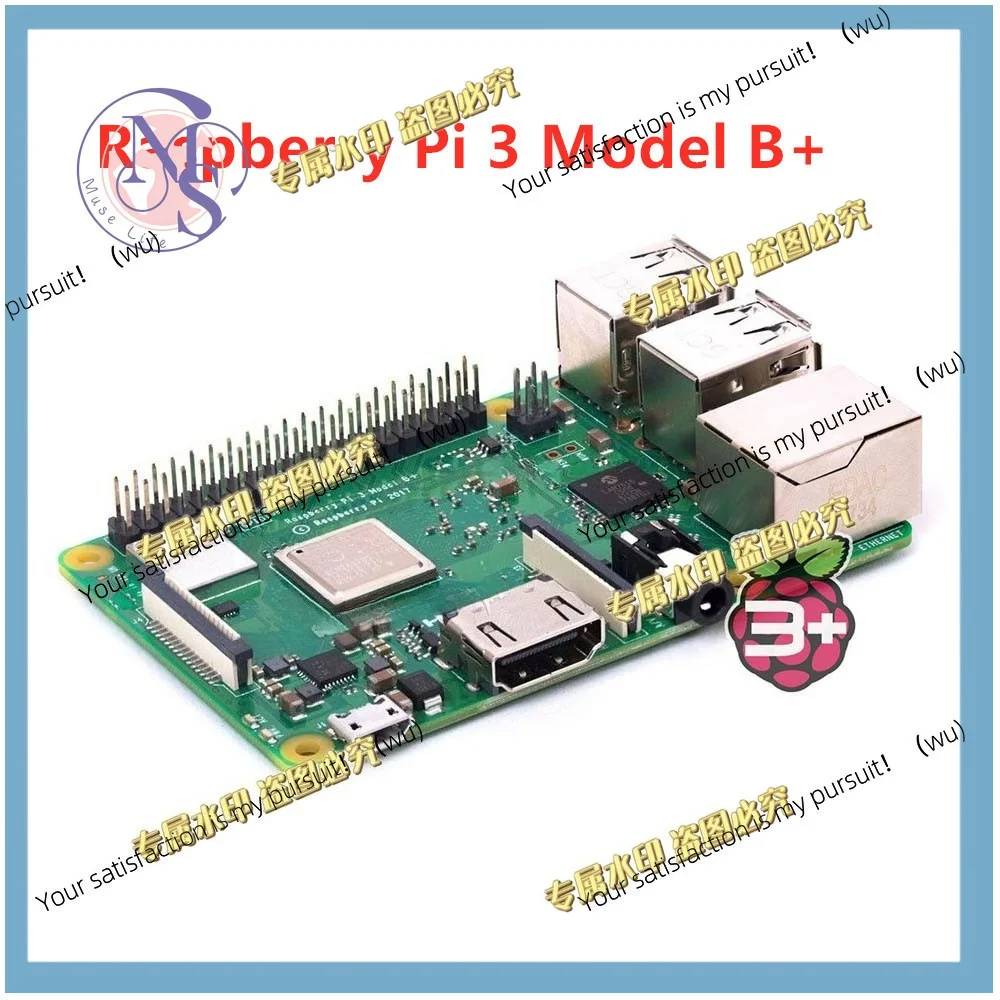 For Element14 Raspberry Pi 3 Model B/B + Plus, 3B + 3rd Generation Pi A 1.4GHz 64-bit Quad-Core Cortex-A53 CPU