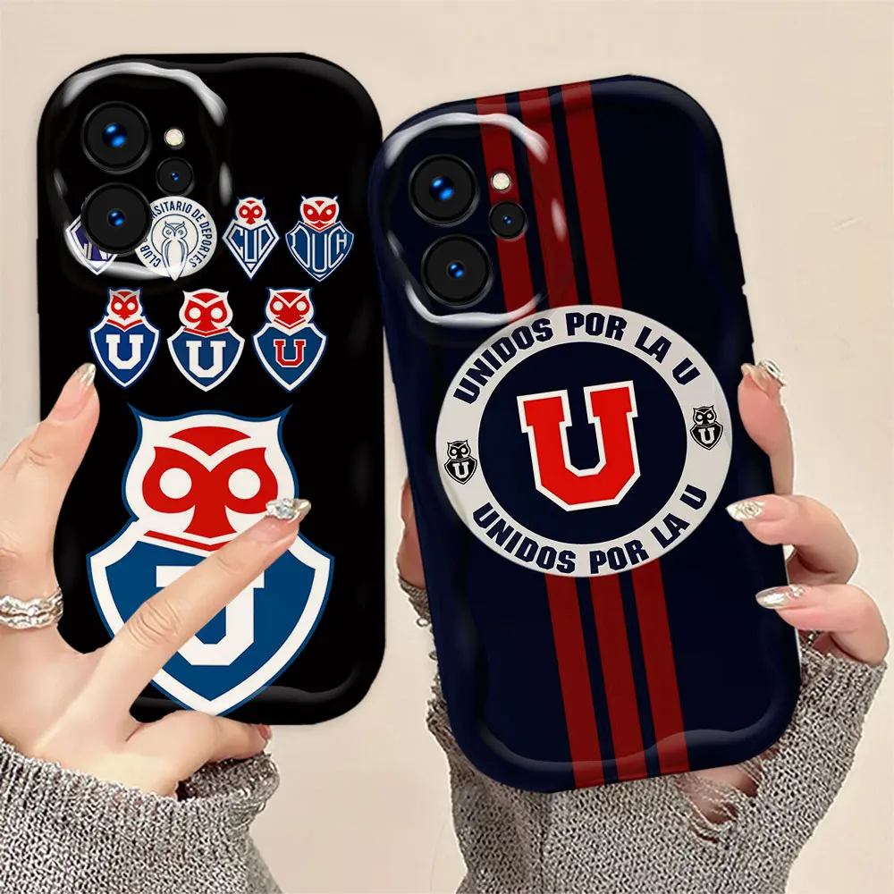 University Of C-Chile Football Phone Case Cover For OPPO REALME V13 12 C12 11 C11 10 8 7 7I 6 6I 5 5I S PRO PLUS