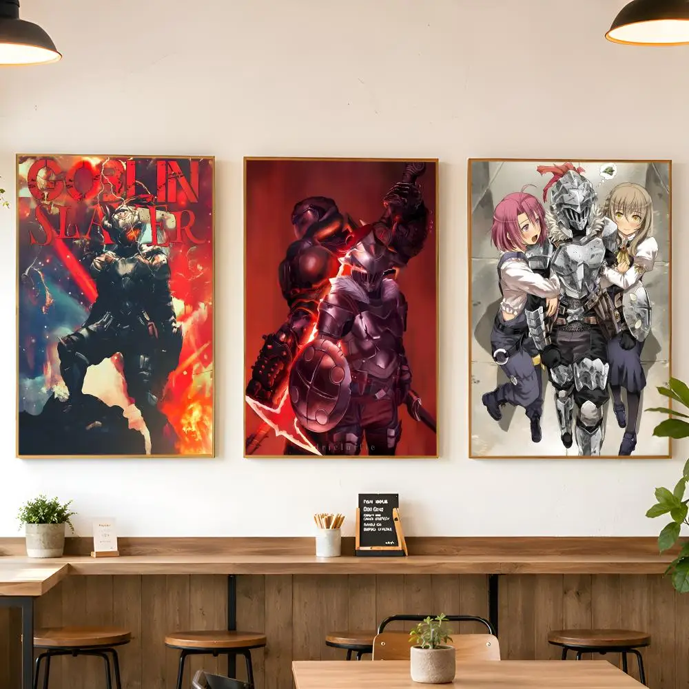 Hot Swordsman Blood Anime Cool Jack Goblin Slayer Poster Matte Wall Peel And Stick Decor Bedroom Living Room Office Dorm Home