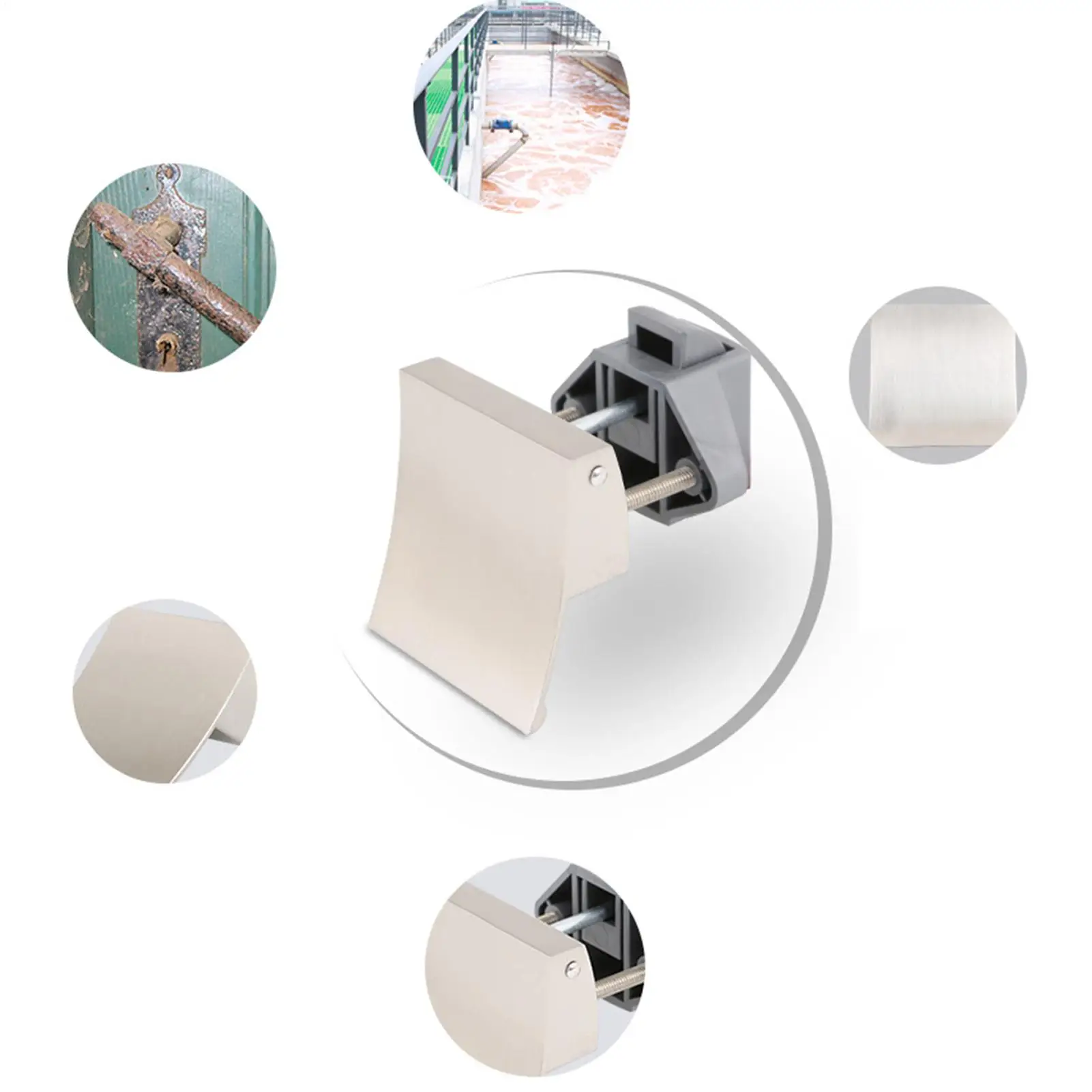 Push Button Latch Kitchen Drawer Lock Keyless Kitchen Cupboard Lock For Yacht Cabinets Marine Furniture RV Use