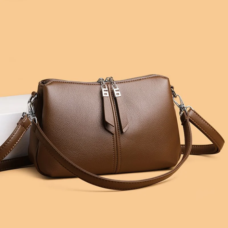 

Elegant-durable 2025 New Ladies Luxury Brand Leather Crossbody Bag Famous Designer Popular Classic Vintage​