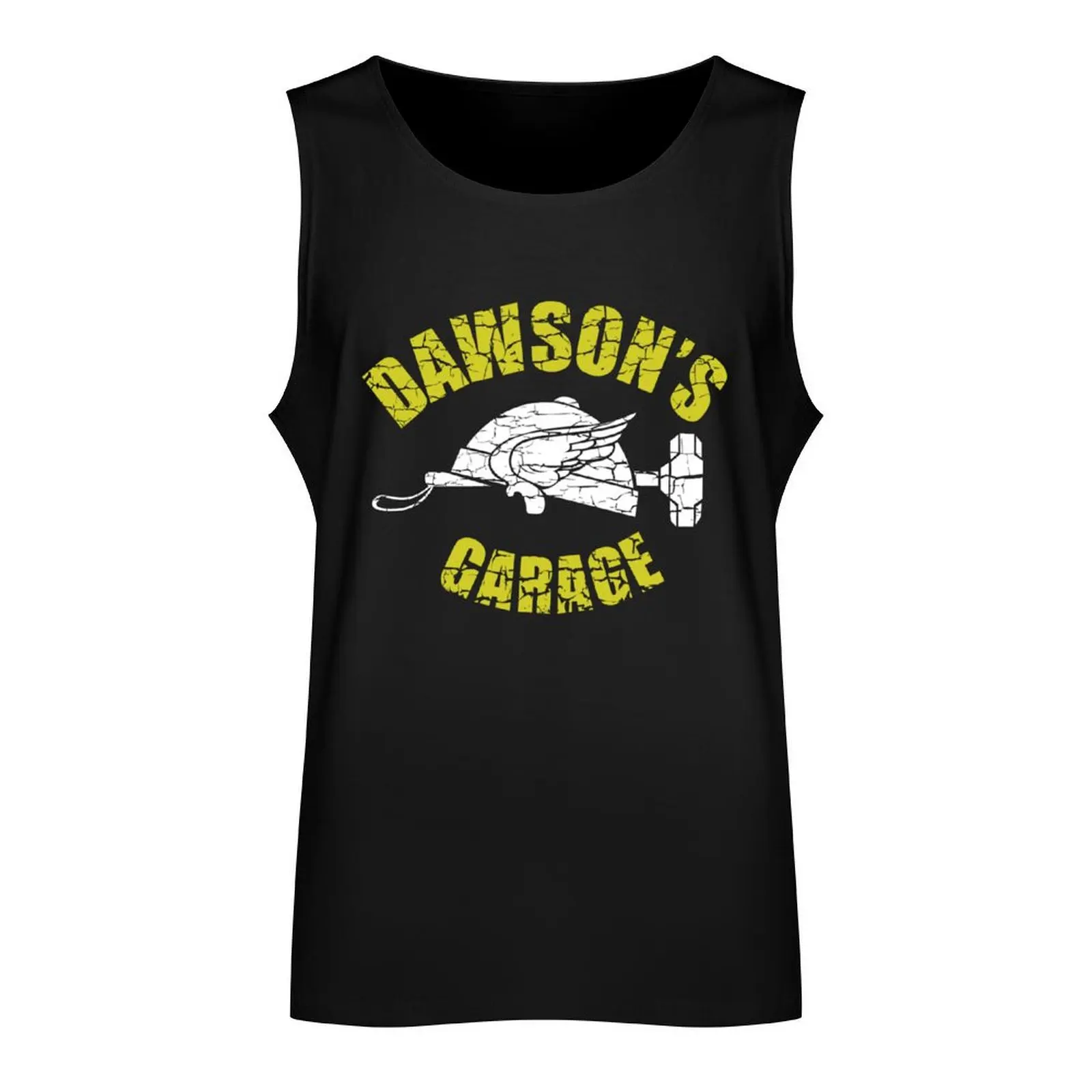 Dawson's Garage - Adventures in Babysitting Tank Top sports suits mens gym clothes