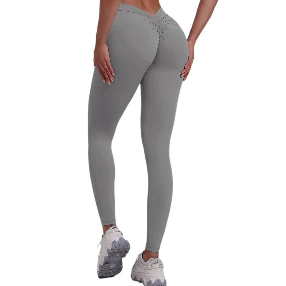 NADANBAO-mallas sexis para mujer, medias realzadoras, espalda en V, cintura en V, gimnasio, deporte, Fitness, levantamiento de glúteos, pantalones de Yoga