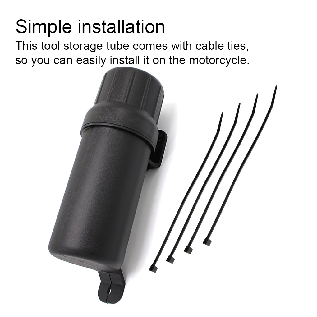 

Универсальная мотоциклетная внедорожная водонепроницаемая трубка для инструментов, ящик для хранения документов, держатель, контейнер, модифицированные аксессуары