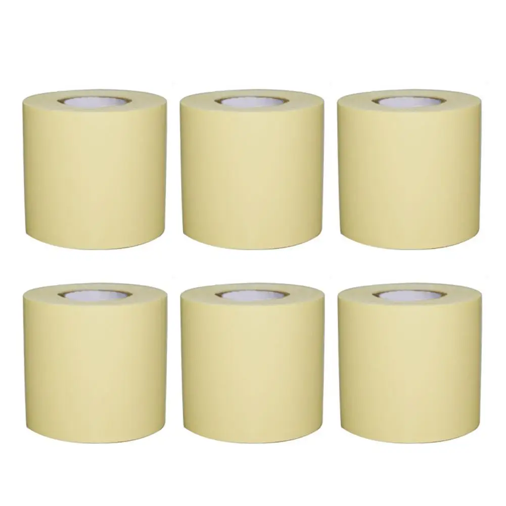 6PCS Weather Resistant PVC Tape for Air Conditioning Installation Reliable Pipe Wrapping Solution for Long Lasting Use