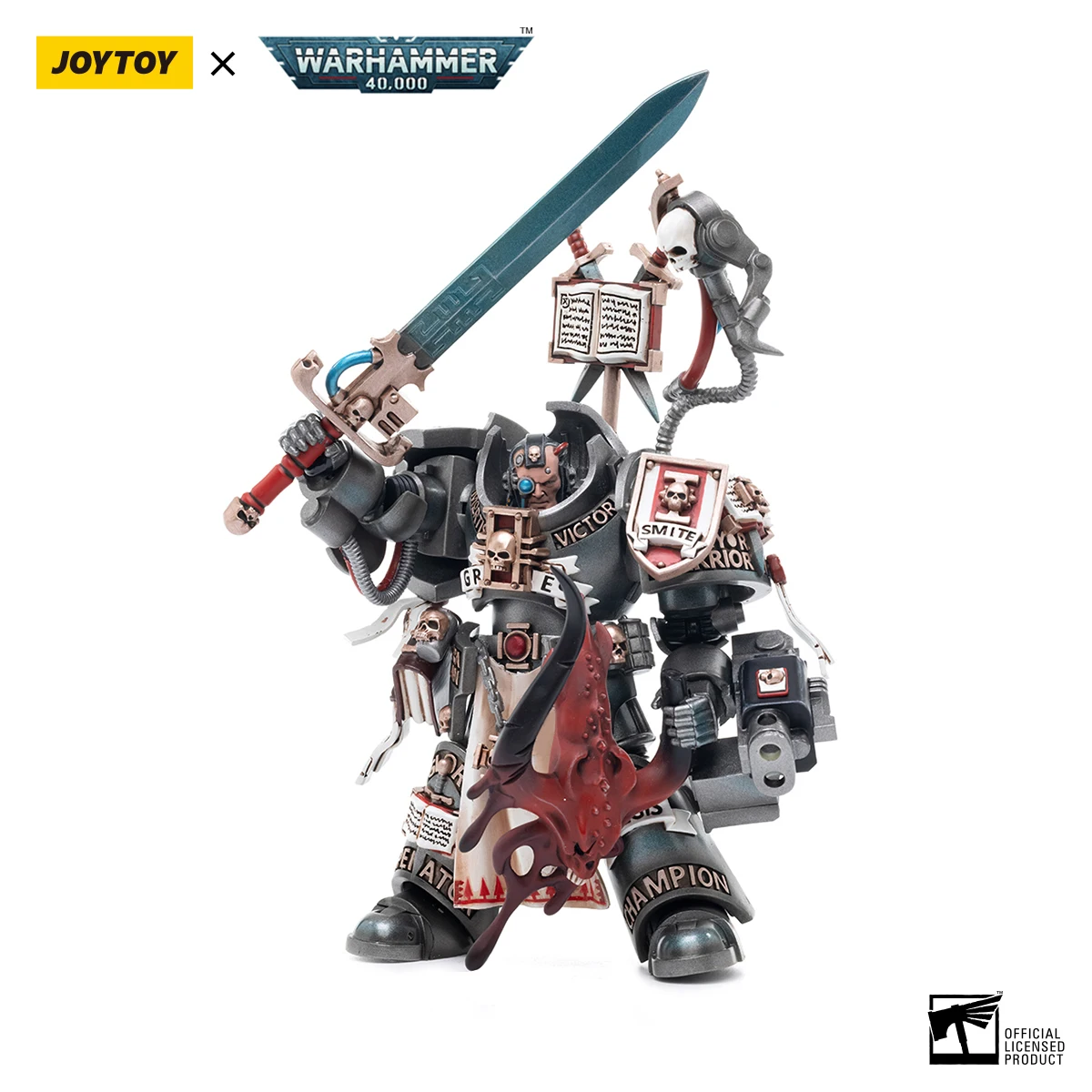 [Pre Order]JOYTOY Warhammer 40K 1/18 Action Figure Grey Knights Terminator Anime Figures Toys Model view 6