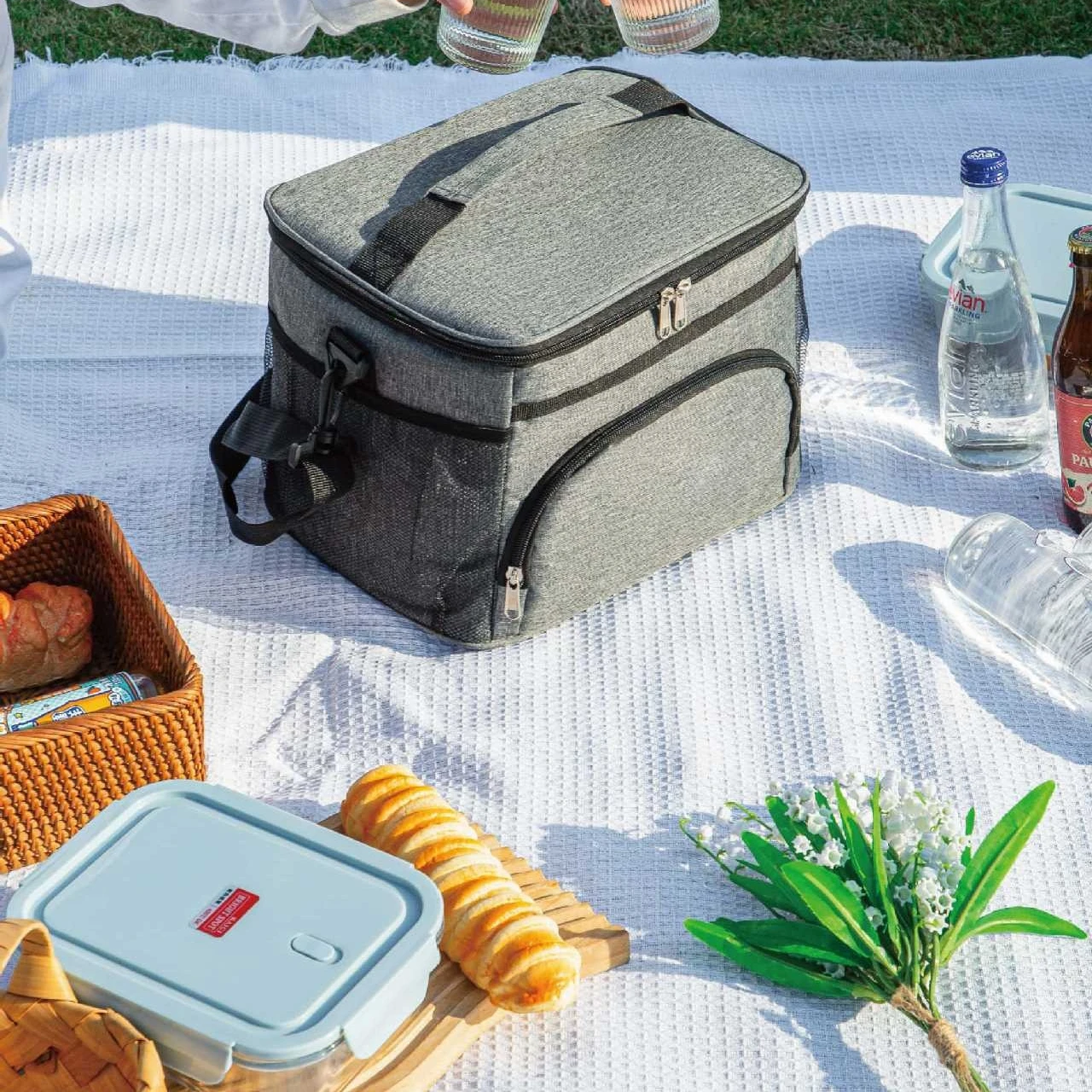 Large Capacity PEVA Waterproof - Tote Bag Sublimation ulasan dan harga