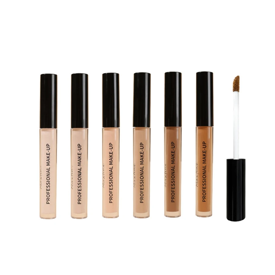 6 Kleuren Concealer Vloeibare Foundation Voor Een Lange Tijd Hydraterend En Delicaat En Niet Gemakkelijk Om Make-Up Te Verwijderen