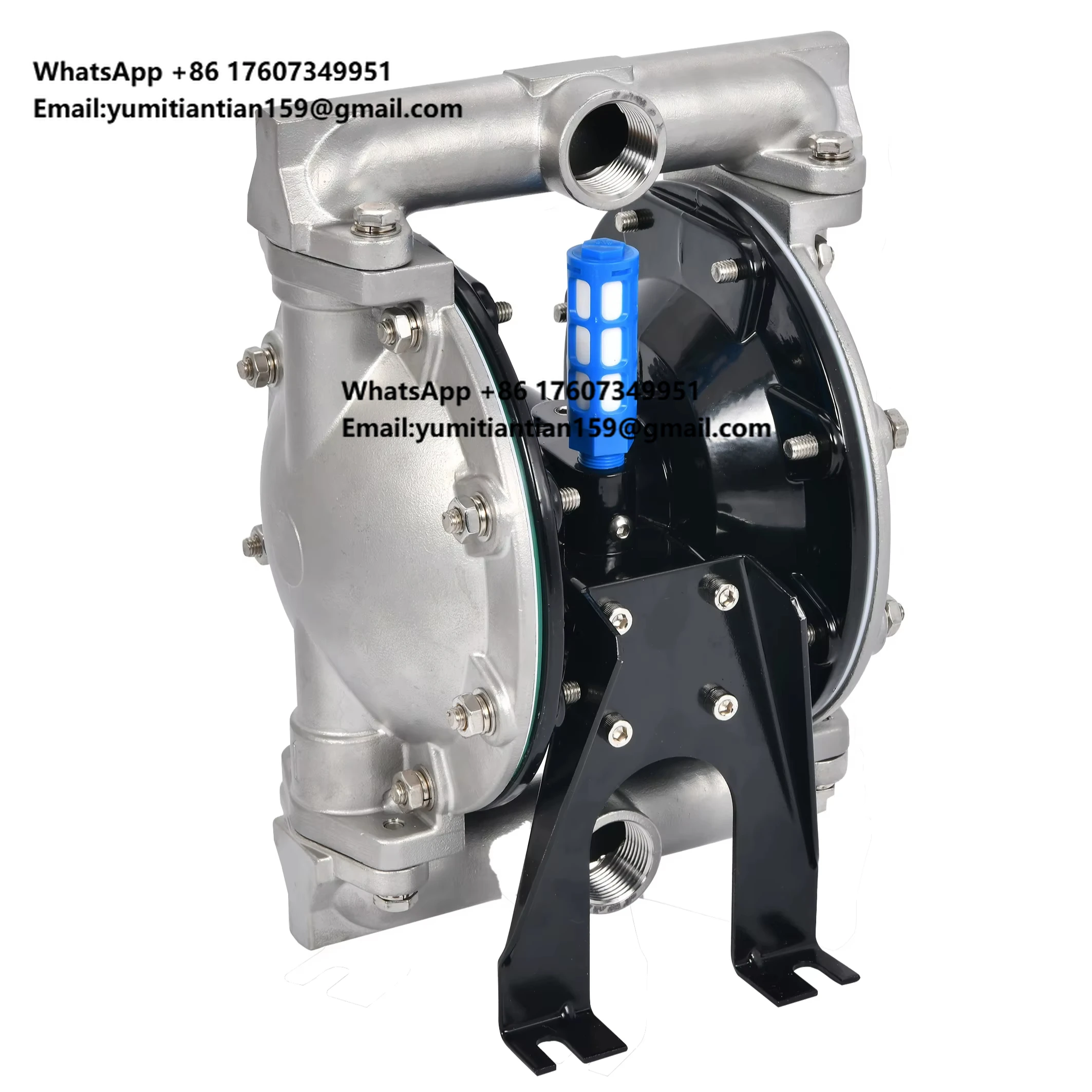 

A-31 Diaphragm Pump Pneumatic Low Pressure OEM Air Compressor Drive Pump No Motor Dry Run