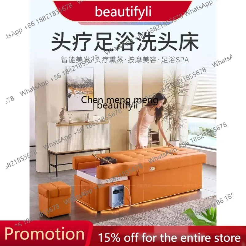 

new Multifunctional Electric Lifting Shampoo Chair Massage Pedicure Phototherapy Fumigation Water Circulation ss 8617 1001