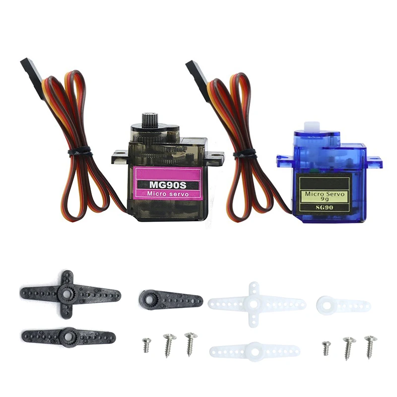 SG90 SG02R MG90S MG995 MG996 Servo Metal Gear per modello di elicottero barca per Arduino UNO braccio meccanico fai da te MG946R MG945R MG996R