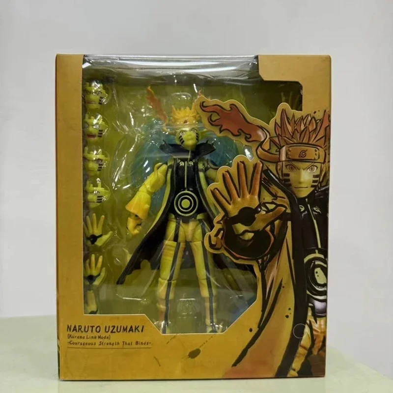 16cm Anime SHF Uzumaki Naruto figurka NARUTO ruchomy Mdoel Uzumaki Naruto figurki kolekcja pcv ozdoba lalka zabawka prezent