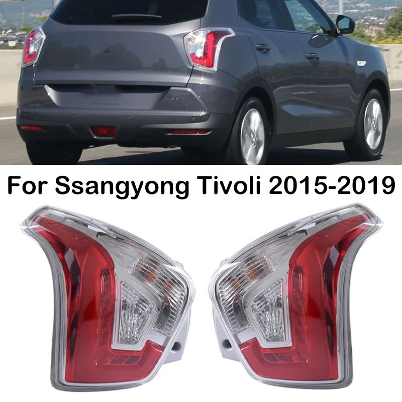 

For Ssangyong Tivoli 2015-2019 LED Car Rear Tail Light Tail Lamp Turn Signal Light Taillights Assembly 8360135000 8360235000