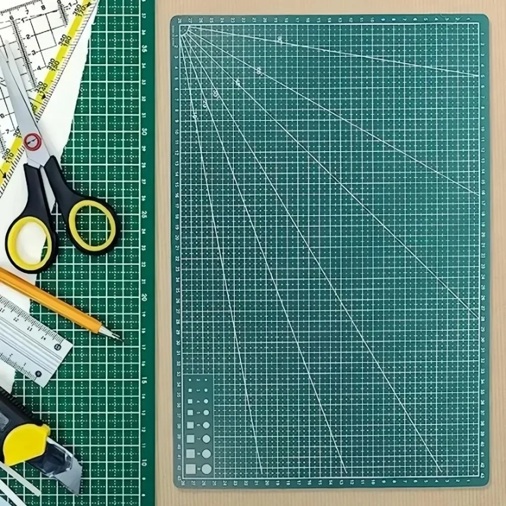 A3/A4/A5 PP Cutting Mat Workbench Patchwork Cut Pad Sewing Manual DIY Knife Engraving Leather Cutter Board Single Side Underlay