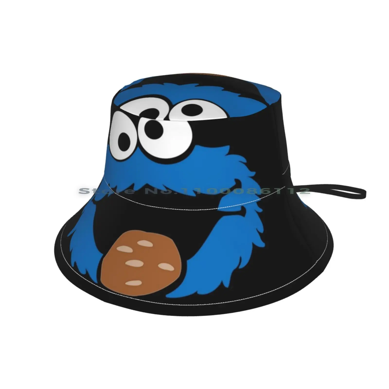 Cookie Monster Bucket Hat Sun Cap Kids Party Childrens Blue Monsters Stickers Tshirts For Sale Design Monster Baby Monster Baby