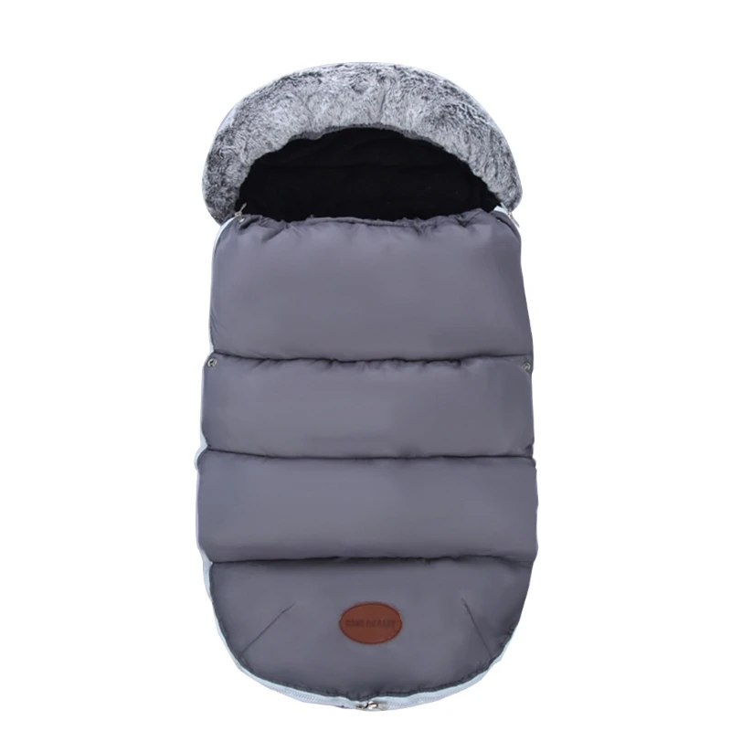 

Winter Pram Foot Muff Insulated Sleeping Bag for Babies Universal Baby Footmuff with Zipper for Cold Weather for Prams