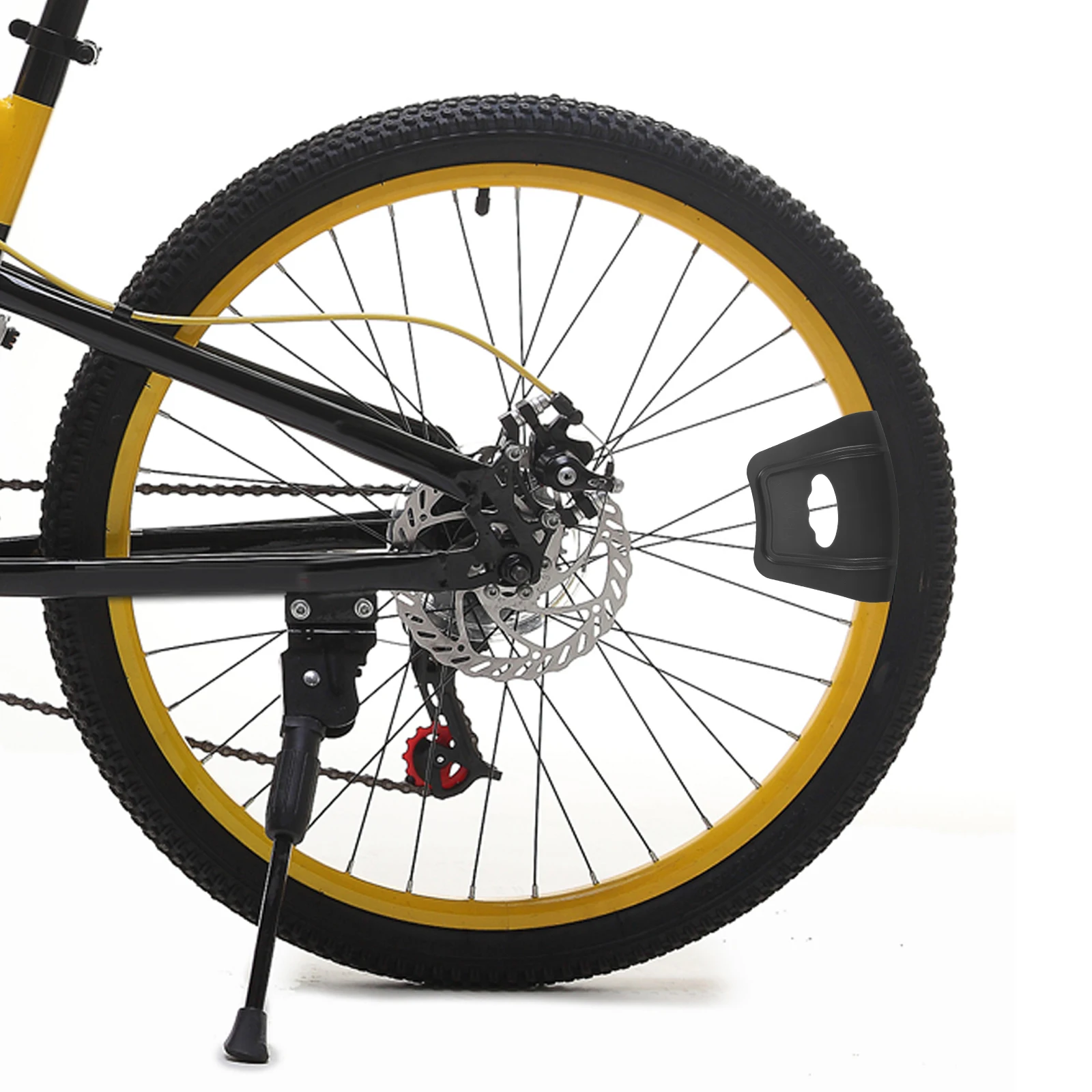 

Durable Tire Rim Protector for ATV Motorcycle Bicycle Black Ball Tool Easy Installation Universal Repair Edge Guard Plastic