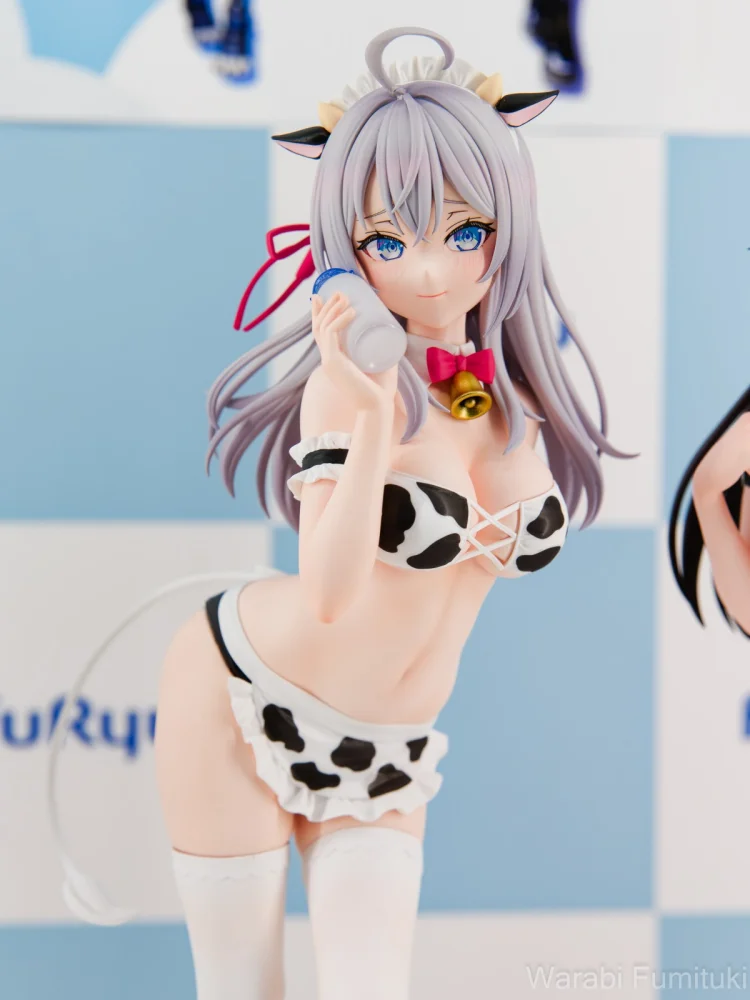 Authentic Anime Figure Yuki Suou&Alya Cow Pattern Collectible Figure For Adult Collection Desktop Display Anime Fans In Stock