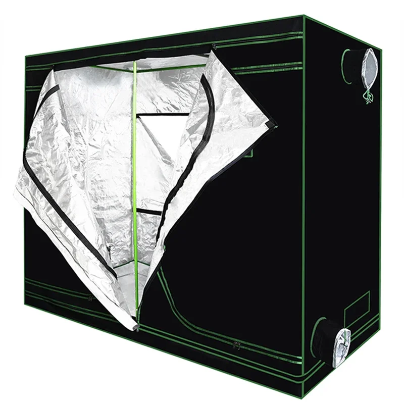 120X120X200 Carpa Cultivo Indoor Grow Tent Complete Kit Hydro Highly Reflective Fabric1680D Mylar 3X3 Grow Tent for Indoor Plant