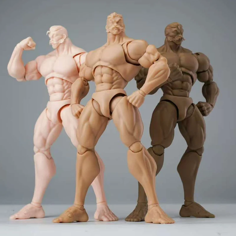 En Stock Ktoys Kt01 1/12 échelle corps masculin musclé articulé figurine Collection décorations ornements modèle jouet cadeaux