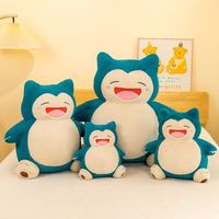 Cartoon Anime Pokemon 35cm Snorlax  Soft Sofa Room Doll Decoration Kids Birthday Toys Gift