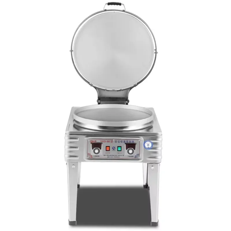 Stainless Steel Commercial Crepe Maker Machine Automatic Pancake Frying Pan Electric Griddle for Restaurant Kitchen Use High