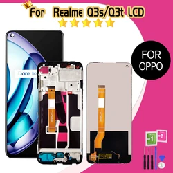 100% Tested For OPPO Realme Q3s Q3t LCD Display Touch Screen Digitizer Assembly Glass Sensor No/With Frame Replacement