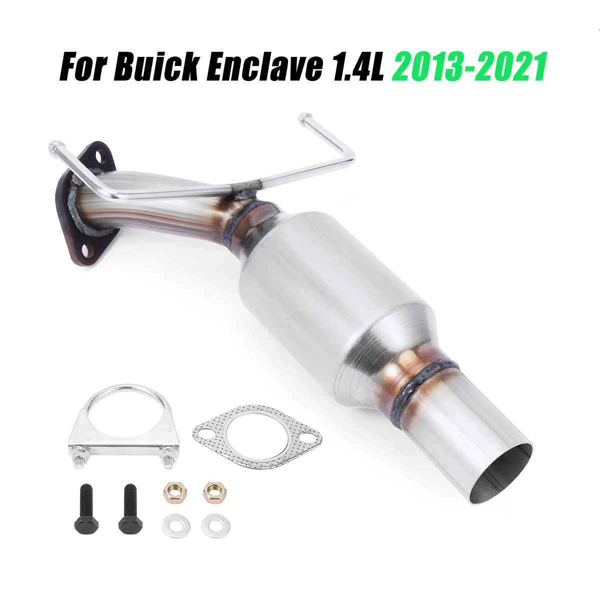 Automotive catalytic converter exhaust system for Chevy Trax Buick Encore 1.4L 2013-2021 Rear Catalytic Converter