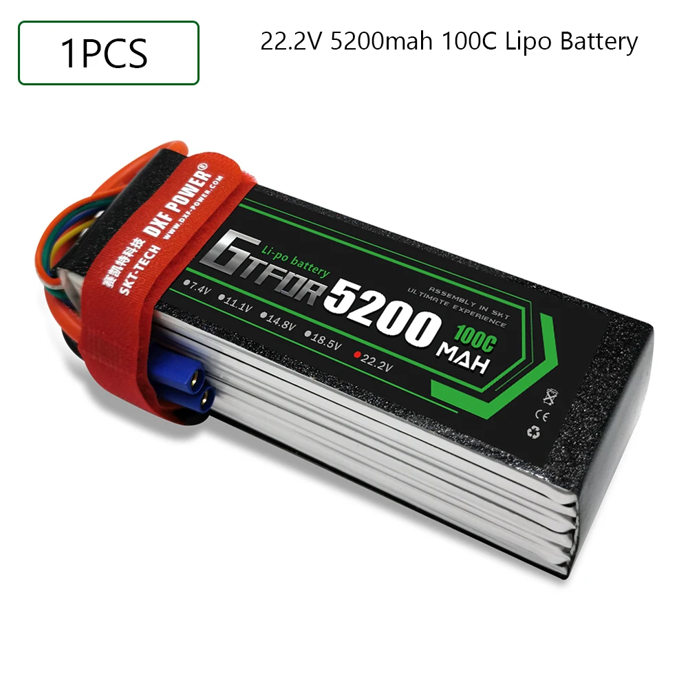 

Batteries Lipo 7.4V 7.6V 11.1V 15.2V 14.8V 22.2V 2S 3S 4S 6S 5200Mah 6300Mah 6500mAh 6200mAh 6750mAh 8000mAh 7000mAh