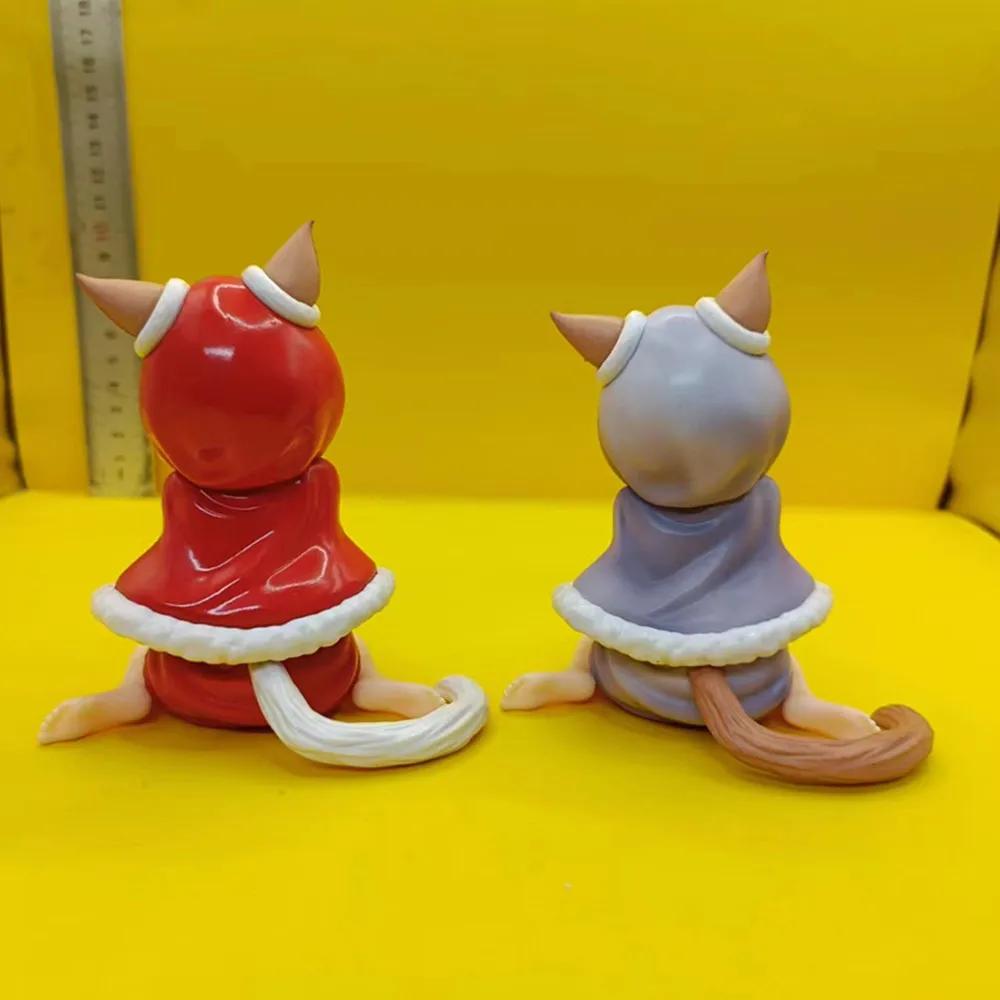 Lindo Anime Uchi No Neko Ga Onnanoko De Kawaii Kinako Okigae Palett Japón figuras De acción mi gato PVC modelo colección juguetes regalos