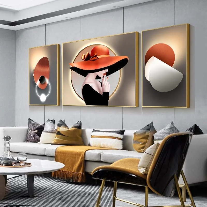 Pintura Diamante Decorativa Moderna, Porcelana De Cristal, Moda Simples, Sala De Estar, Sala De Jantar, Quarto