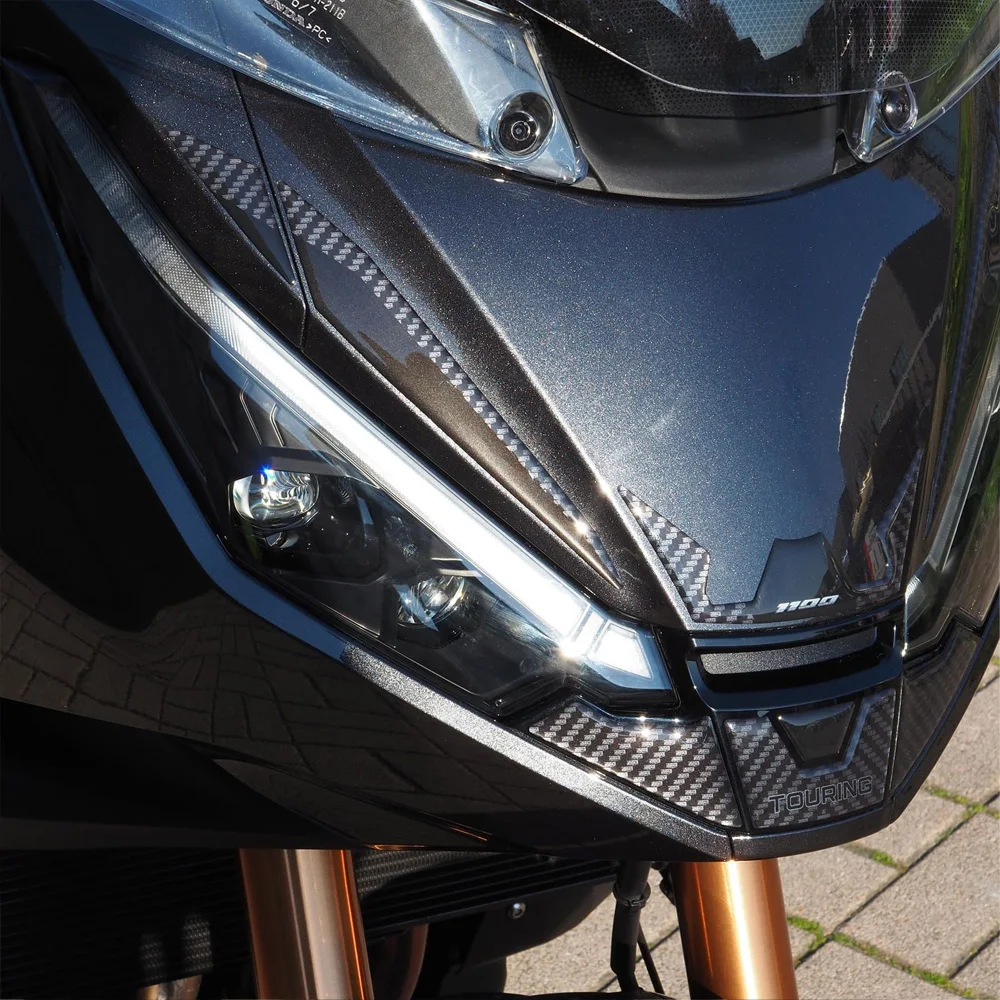 Para NT 1100 nt 1100 accesorios de motocicleta pegatinas epoxi 3D decoración frontal Kit de protección modificación 2025