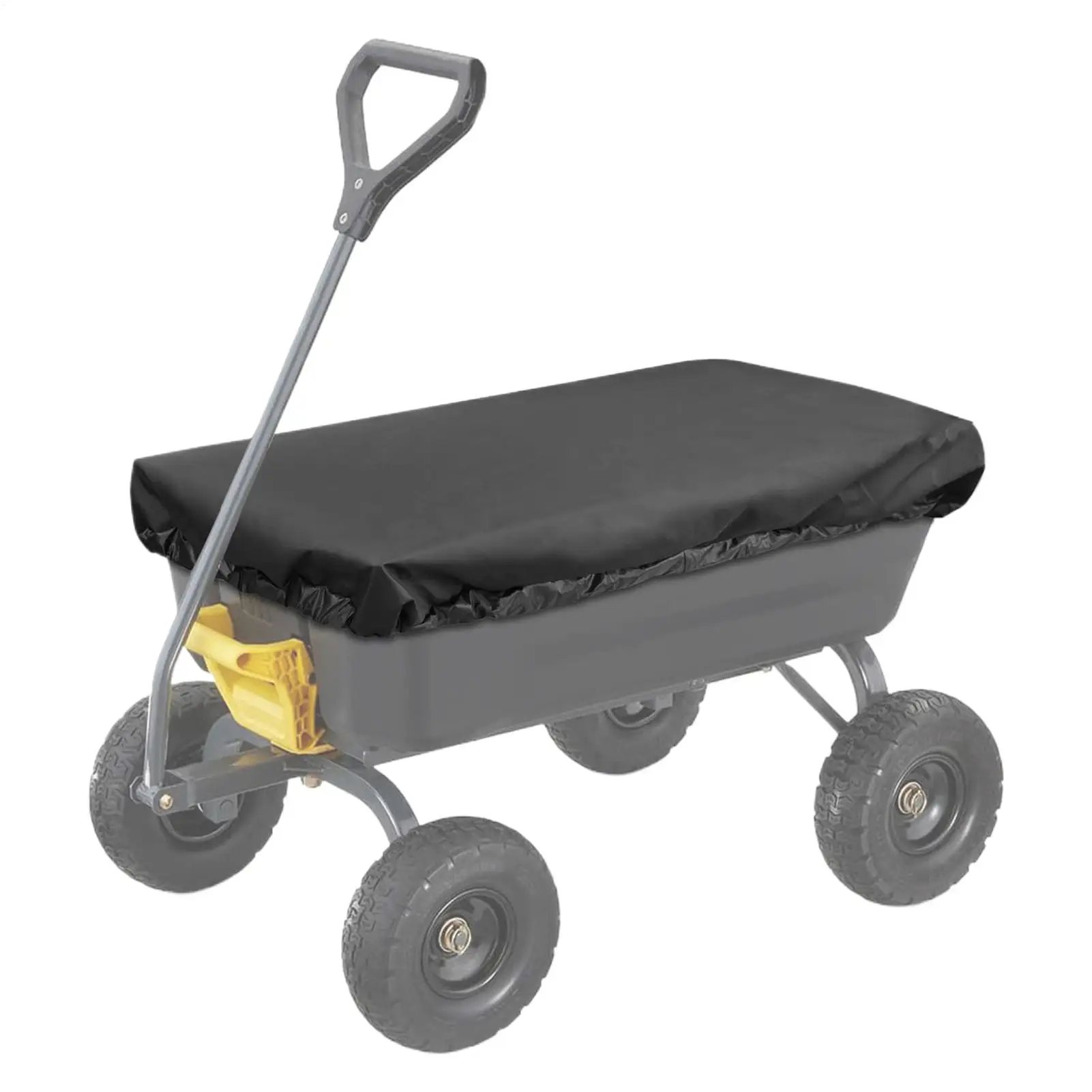 

Чехол для садовой тележки, чехол для садовой тележки, устойчивый к ультрафиолетовому излучению, водонепроницаемый для хранения тележки для покупок, фермы, кемпинга, садового сарая, улицы