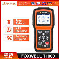 2025 Foxwell T1000 TPMS Tire Pressure Relearn Activation Monitoring Sensor Programming Car TPMS Reset Diagnostic Scan Tool