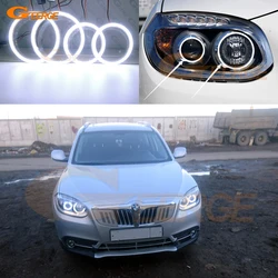 For Brilliance V5 2011 2012 2013 2014 2015 2016 Excellent Ultra Bright COB Led Angel Eyes Kit Halo Rings Day Light