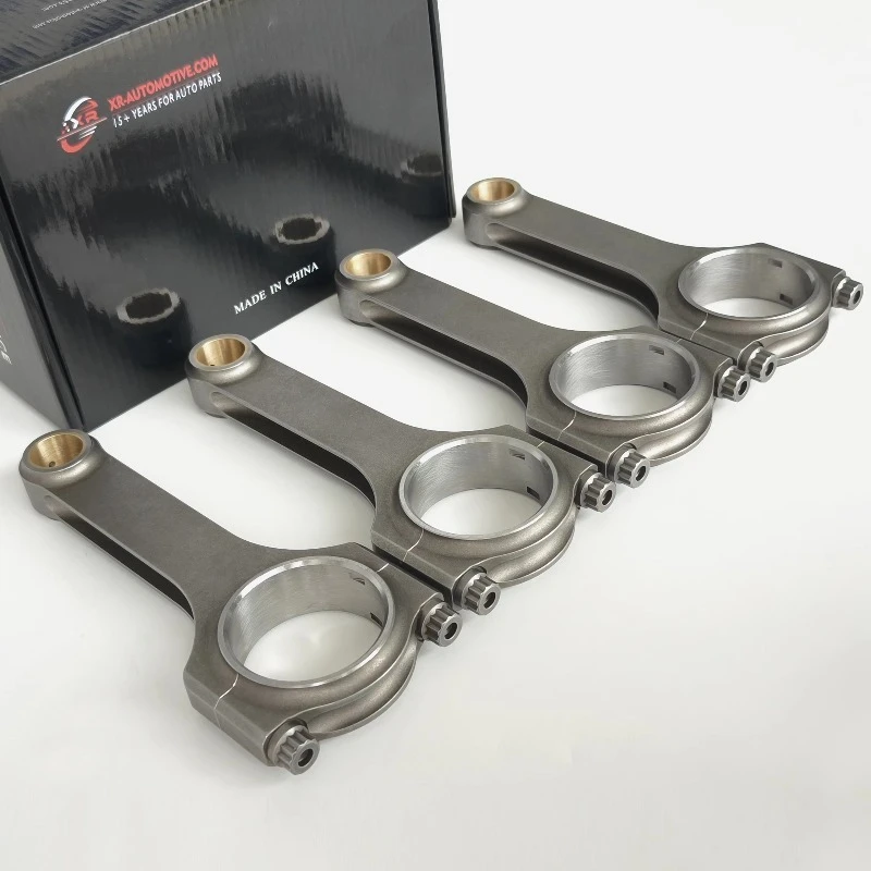 SR20, SR20DET, SR20DE, SR20VE, SR20VET용 단조 H빔 커넥팅 로드 (5.366인치, 볼트 포함)